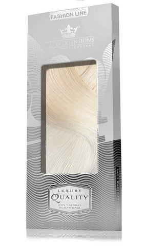 CLIP-IN EXTENSIONS LUXURY OMBRÉ BALAYAGE Honigblond & Silberblond.