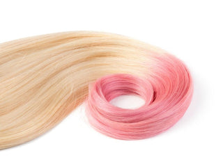 OMBRÉ LINE Hellblond & Pink.