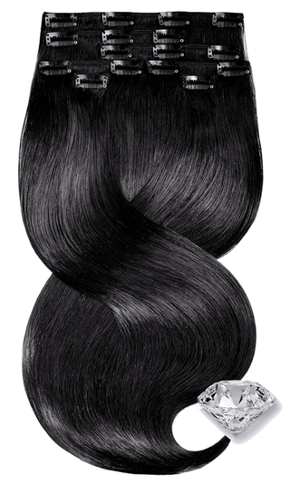 Clip-in Extensions  Schwarz Luxury Pure Diamond Line.