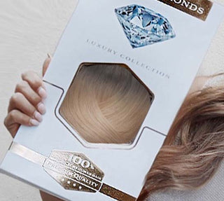 Clip-in Extensions Diamond Line Light Honigblond