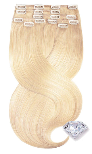 Clip-in Extensions Diamond Line Light Honigblond