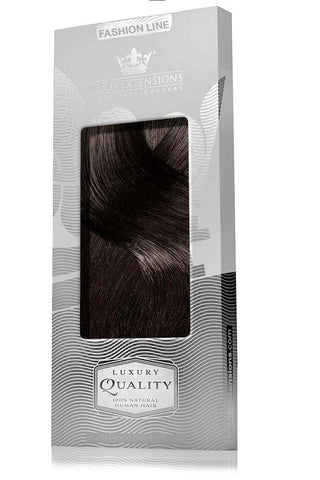 CLIP-IN EXTENSIONS LUXURY Schwarz Braun