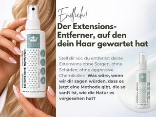 Tape Extensions Löser auf Zuckerbasis mit Arganöl, 100 ml