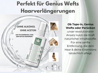 Tape Extensions Löser auf Zuckerbasis mit Arganöl, 100 ml
