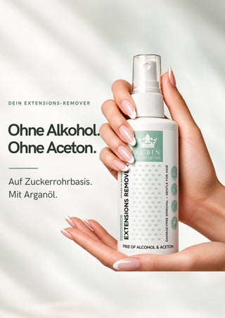 Tape Extensions Löser auf Zuckerbasis mit Arganöl, 100 ml